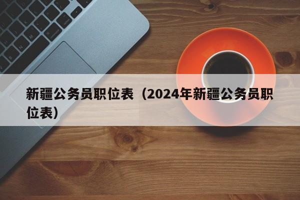 新疆公务员职位表（2024年新疆公务员职位表）