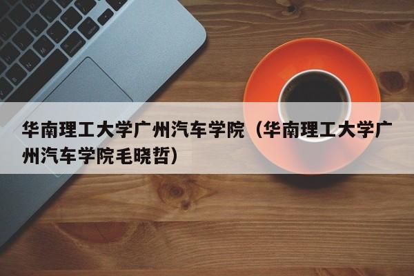 华南理工大学广州汽车学院（华南理工大学广州汽车学院毛晓哲）